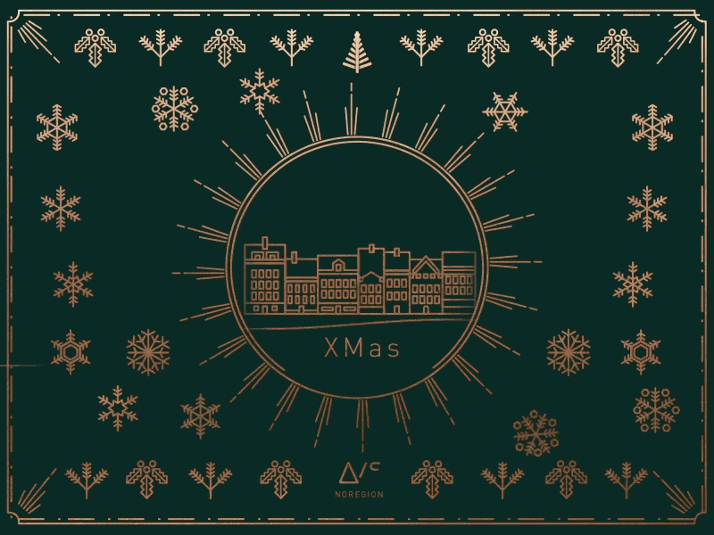 Merry Christmas from Scandinavia ! card denmark greenland iceland merry christmas motion nordic norway scandinavia xmas