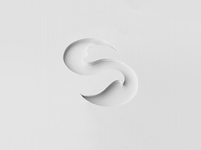 Studio Wulf Self Promo blank branding canvas design digging deep discovery graphic papercraft process studio white on white