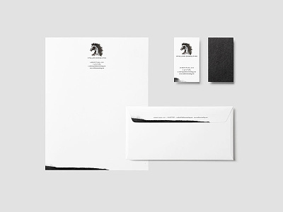 Stallion Consulting Stationery branding business card collateral envelope identity letterhead logo stationery system