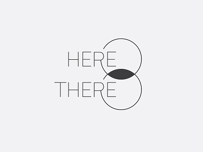 Here There 2 chinese-american chinese-canadian cross-cultural diagram identity immigrant infographic multicultural travel typography wordmark