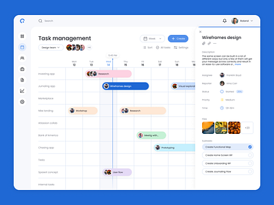 Task management dashboard admin admin interface admin panel admin theme admin ui analitics dahsboard dahsbroad dashboard dashboardui dashbord graphic design graphs managing modern ui sidebar task task manager user user dashboard