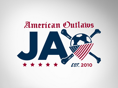 American Outlaws - Jacksonville americanoutlaws logo soccer usa