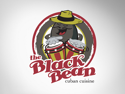Black Bean Cuban Cuisine branding cuban logo restaurant