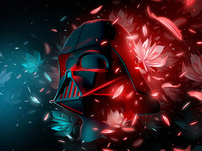 Vader darth vader design digital art illustration starwars