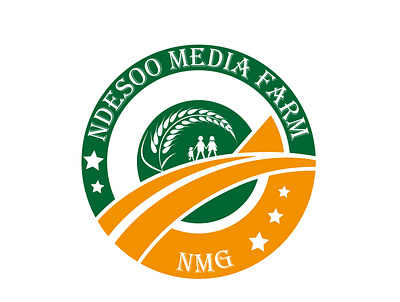 Ndesoo Farm Media logo design vintage design