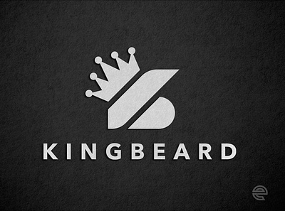 KingxBeard Logo brand branding design lettermark logo rebrand