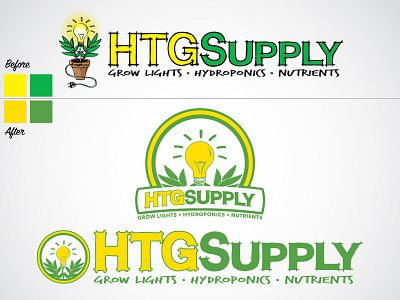 HTG Supply Rebrand branding design logo rebrand revival