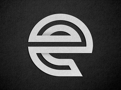 Evan Deane Self Branding black and white brand branding design lettermark logo