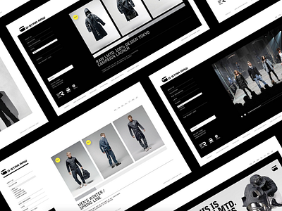 G-Star RAW Website