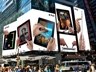 Apple iPad Times Square NYC