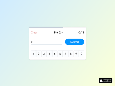 Just In Time: Math education math mobile swift ui