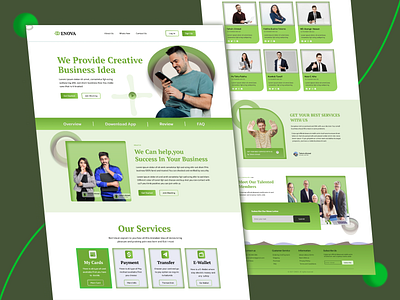 Business Landing Page redesign