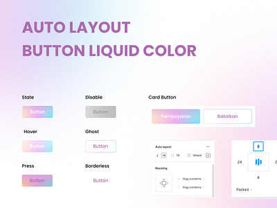 Auto layout Button for Figma