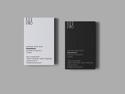 MamaMaria business card