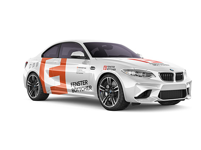 Fenster Böttcher / Car Wrapping bmw bättcher car wrapping graphic designfenster logo design