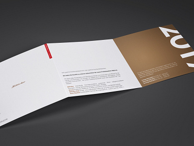 Böttcher Einladung - Brochure design