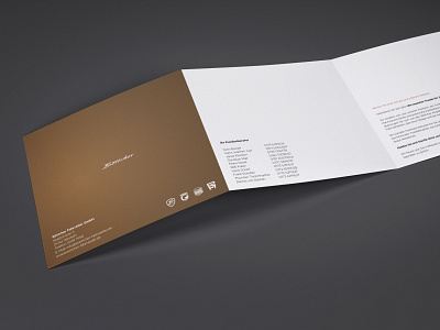 Böttcher Einladung - Brochure design