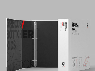 Grecos Binder bicycle binder brochure design graphic design grecos