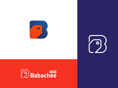 Babachee Logo Design b brand branding designs logo shop tag