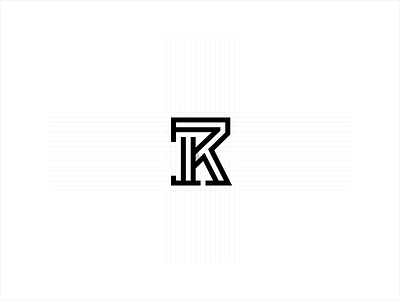 KR MONOGRAM branding logo logotype monogram symbol typography