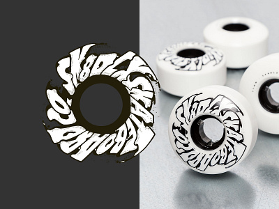 SK8DLX SKATEBOARD CO. - SWIRL WHEEL