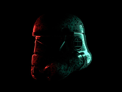 Imperial Helmet #2 3d c4d cinema4d imperial materials starwars stormtrooper