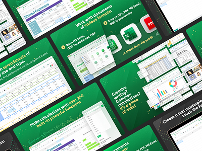 New Spreadsheet app - setapp screens application collaboration design editor mobile spreadsheet text ui ux