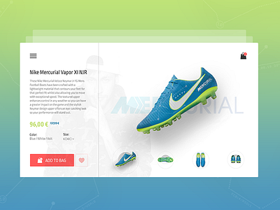 Nike Mercurial Vapor 13 Elite Neymar Jr. FG by Cliff Qleeph on Dribbble