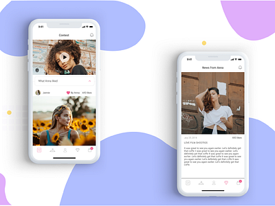 ANNA K app apple design fashion app ios iphonex mobile ui ux visual