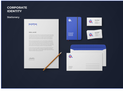 corporate identity design, stationary design, logo branding