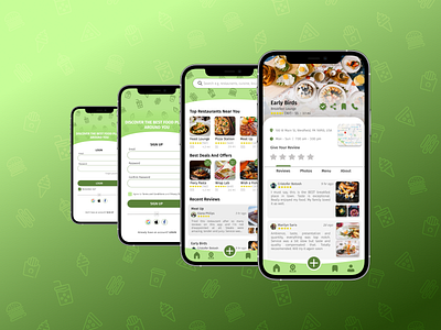 Restaurant Review Concept App