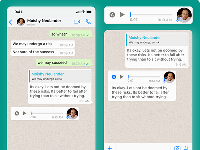 WhatsApp Voice Memos to Text Concept