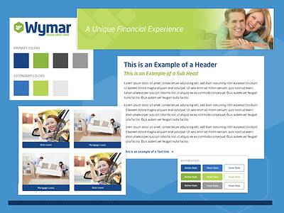 Web Design for Wymar Federal Credit Union
