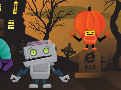 Halloween Envoc Obots boo business friday halloween haunted holiday louisiana obots pumpkin robots scary spooky