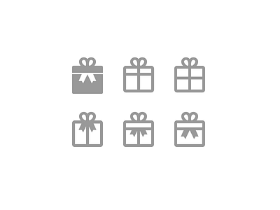 Gift icon exploration icon illustrator vector based