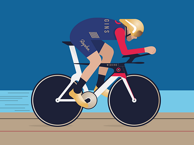 Fly Wiggo fly! bradley wiggins cycling illustration illustrator myhour wig