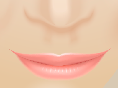 Sweet lips gloss gradient mesh illustration illustrator lips mesh mouth nose pink skin vector illustration