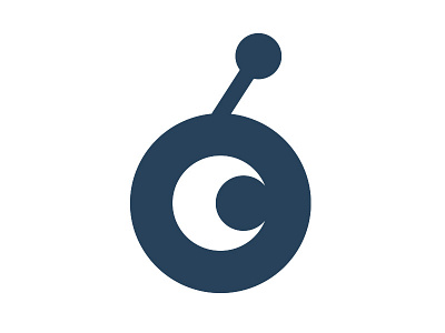 ost blue branding eye icon logo ost vector based