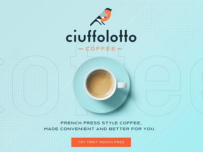 Ciuffolotto coffee adobe hidden treasures bird brand coffee illustration recross quadriatic