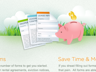 Save Time & Money gotham illustration pig pink