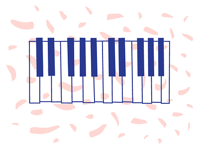 Merrie Melodies No.2 illustration piano