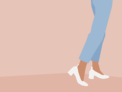 Legs illustration legs shoes woman