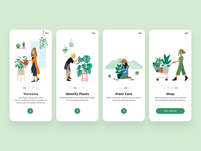 Plant App Onboarding UI