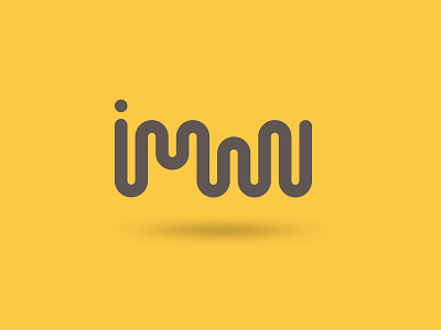 IMWU logo design logo text typography