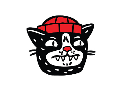 Bandit Cat bandit cat character design illustration sticker