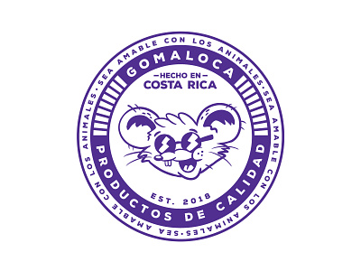 Sello Gomaloca merch merchandising premium products rat seal sello stamp