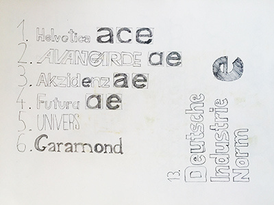 Some Fonts font hand paper pencil