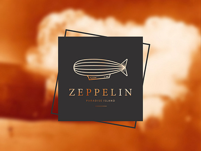 Emblem Zeppelin Logo Icon Vector Design air badge ballon branding design graphic design history icon illustration line art logo minimalist monoline old plane simple transport vector zeppelin