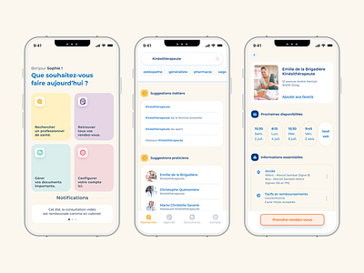 Doctolib - Appointment process and visual redesign