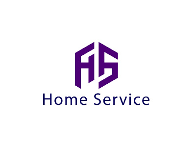 "Home Service" Minimalist logo branding creativelogo design flat graphic design icon illustration logo logodesign minimal minimalist logo minimalistlogo typography vector